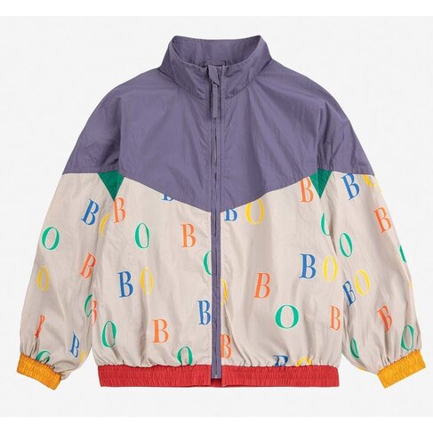 Bobo Choses Multicolor Bobo all over tracksuit jacket