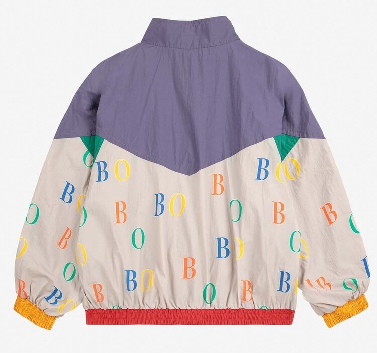 Bobo Choses Multicolor Bobo all over tracksuit jacket
