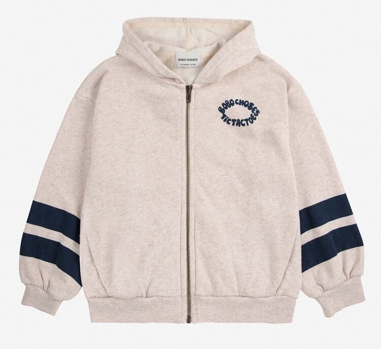 Bobo Choses Tic Tac Toe zipped hoodie