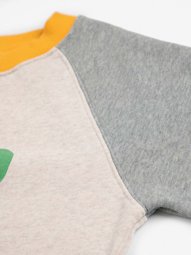 Bobo Choses Lucky Clover ranglan sweatshirt