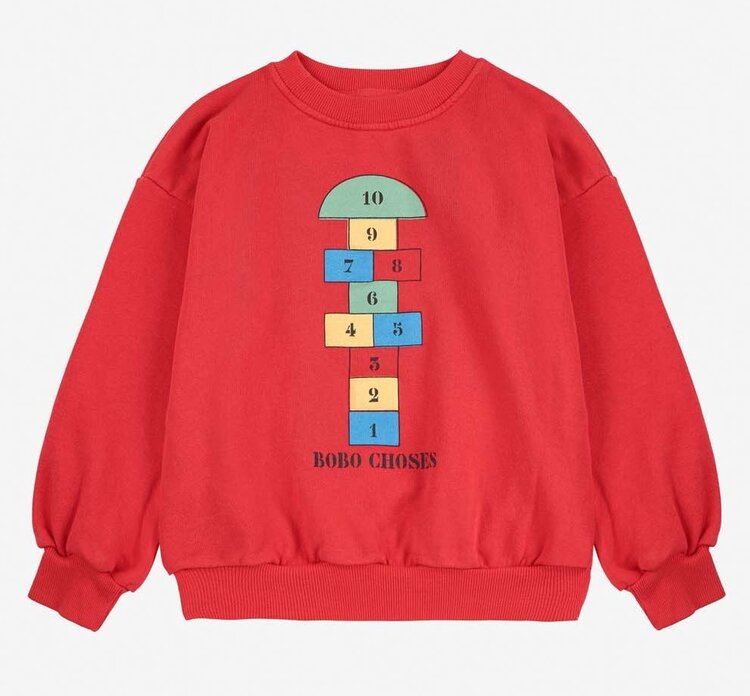 Bobo Choses Hopscotch sweatshirt