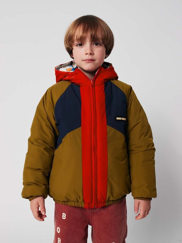 Bobo Choses Doggy Mate all over reversible anorak