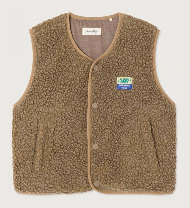 American Vintage Hoktown Vestes - Muscade