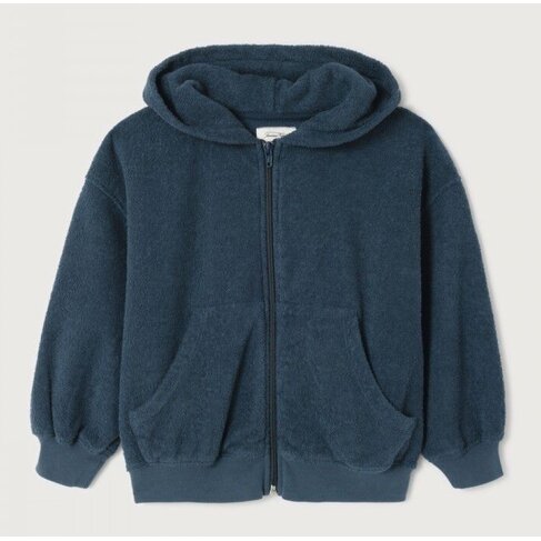 American Vintage BOBYPARK Zip Sweater - Obscurite