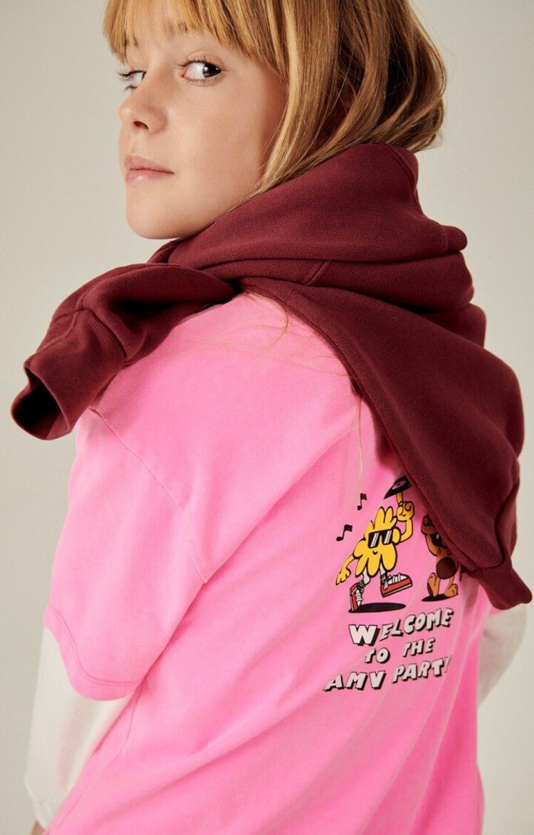 American Vintage FIZVALLEY t-shirt - Rose Fluo