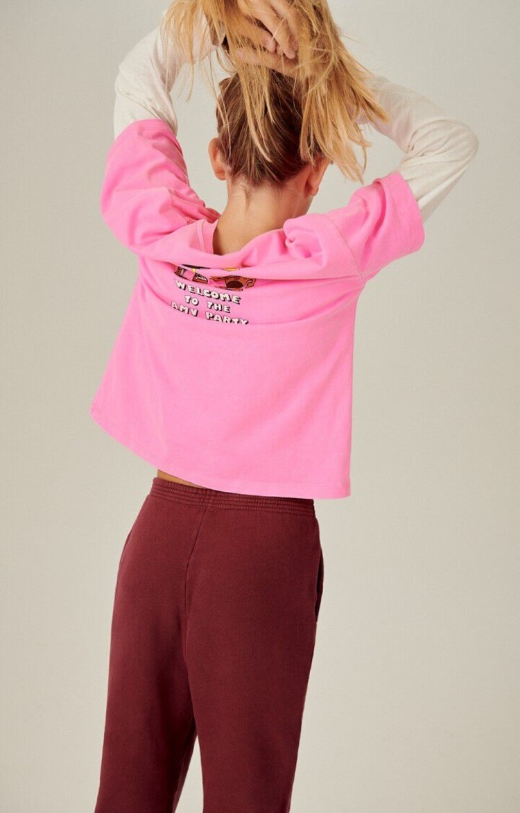 American Vintage FIZVALLEY t-shirt - Rose Fluo