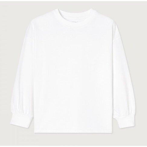 American Vintage FIZVALLEY t-shirt LS - White