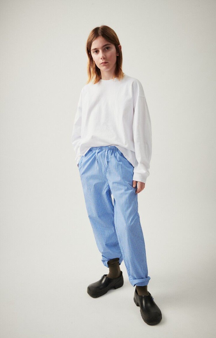 American Vintage FIZVALLEY t-shirt LS - White