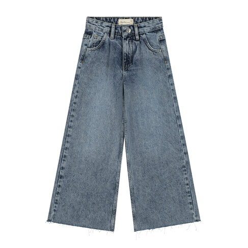 Charlie Petite Nic Wide Leg Jeans - North Blue