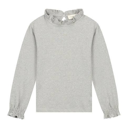 Charlie Petite Juniper LS - Grey Melange