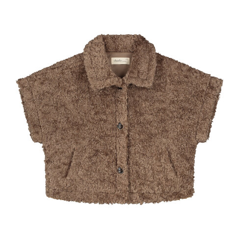 Charlie Petite Nine Gilet - Brown