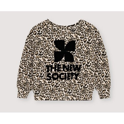 The New Society TNS Logo Sweatshirt - Nelia Print