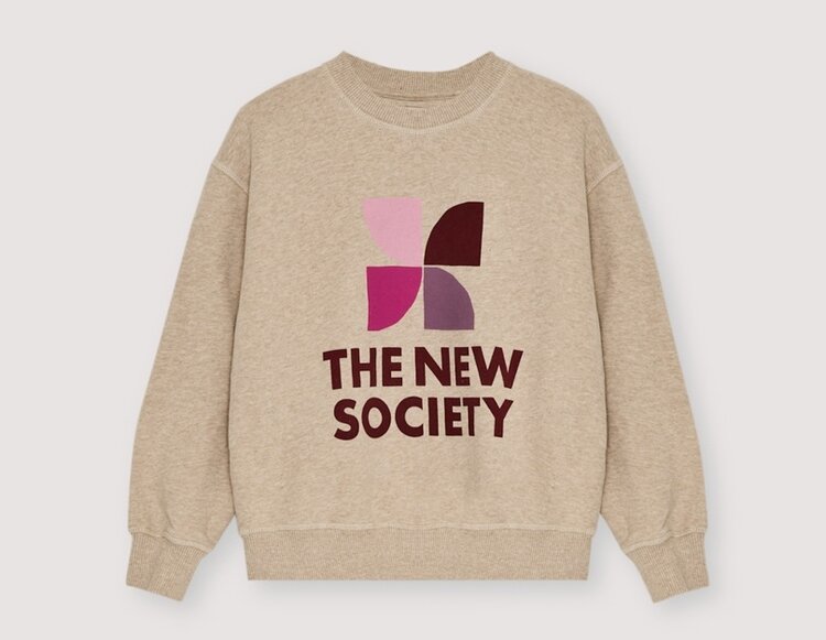 The New Society TNS Logo Sweatshirt - Moonlight Vigore