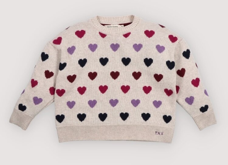 The New Society Cora Jumper - Hearts