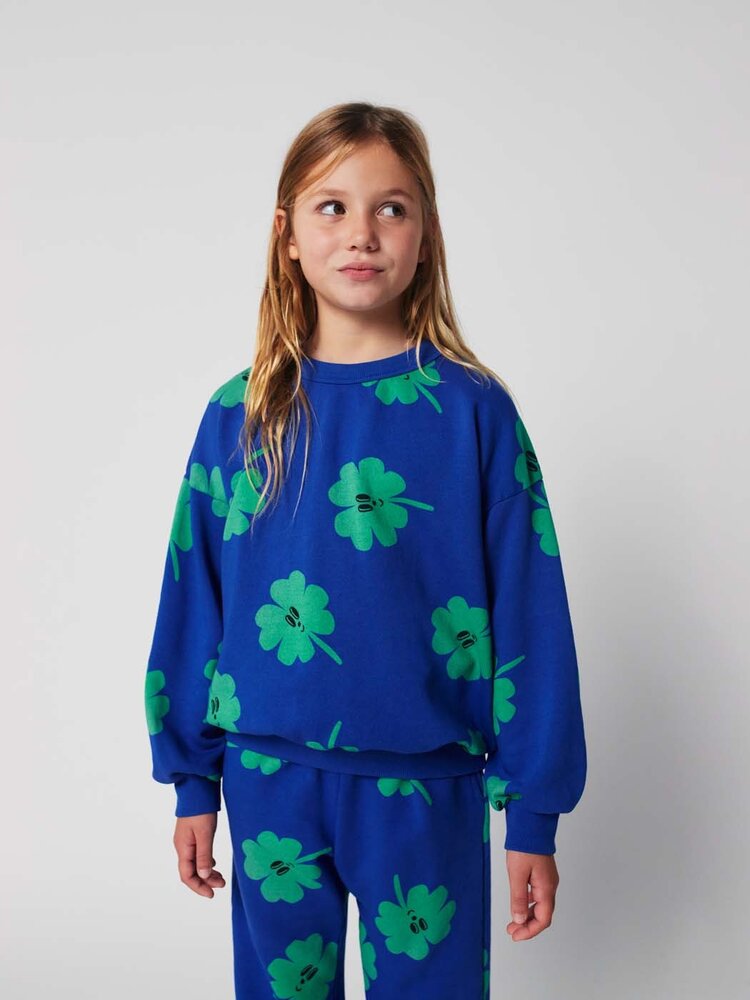 Bobo Choses  Lucky Clover all over sweatshirt