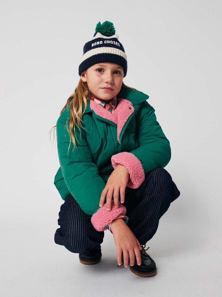 Bobo Choses Clover reversible sheepskin jacket