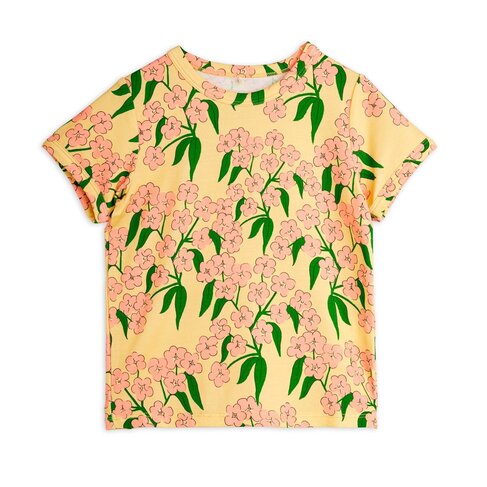 Mini Rodini Alpine flowers aop ss tee