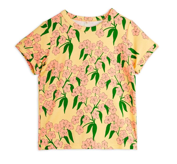 Mini Rodini Alpine flowers aop ss tee