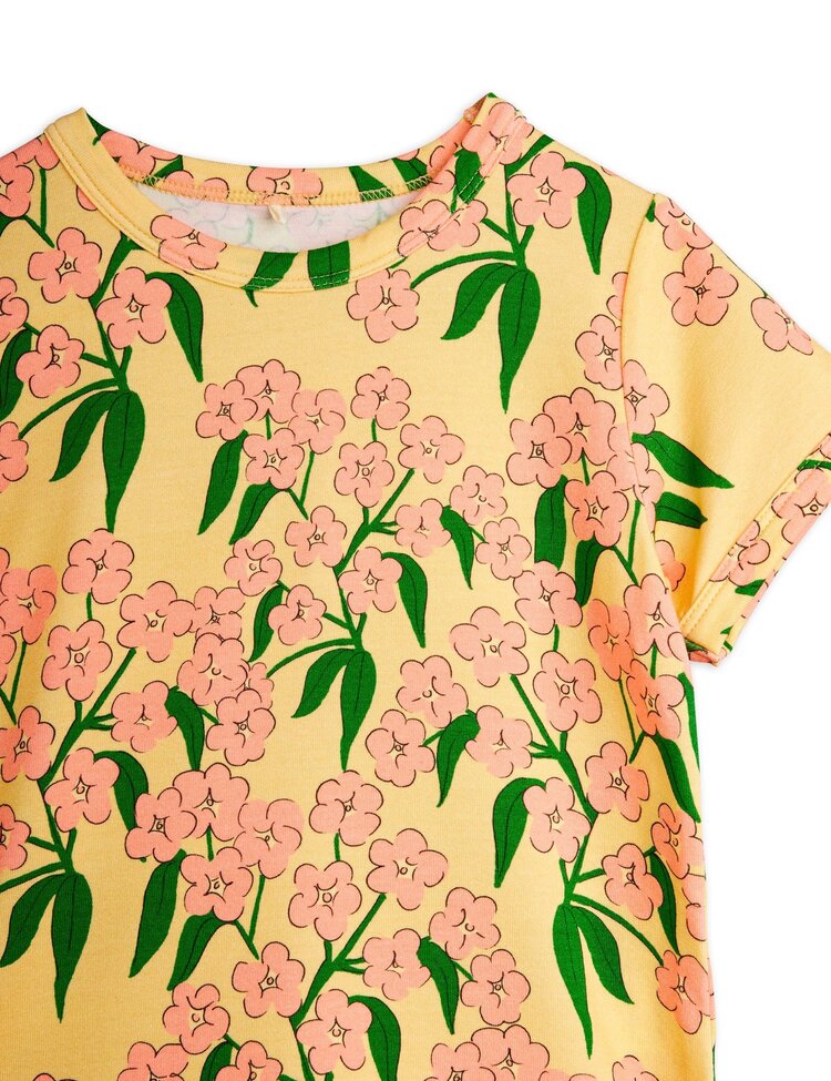 Mini Rodini Alpine flowers aop ss tee