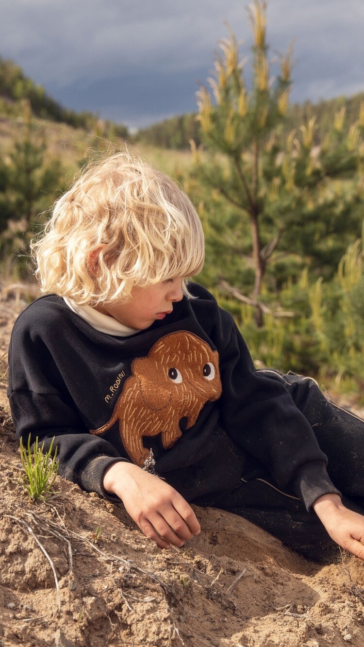 Mini Rodini Mammoth Chenille Sweatshirt - 99