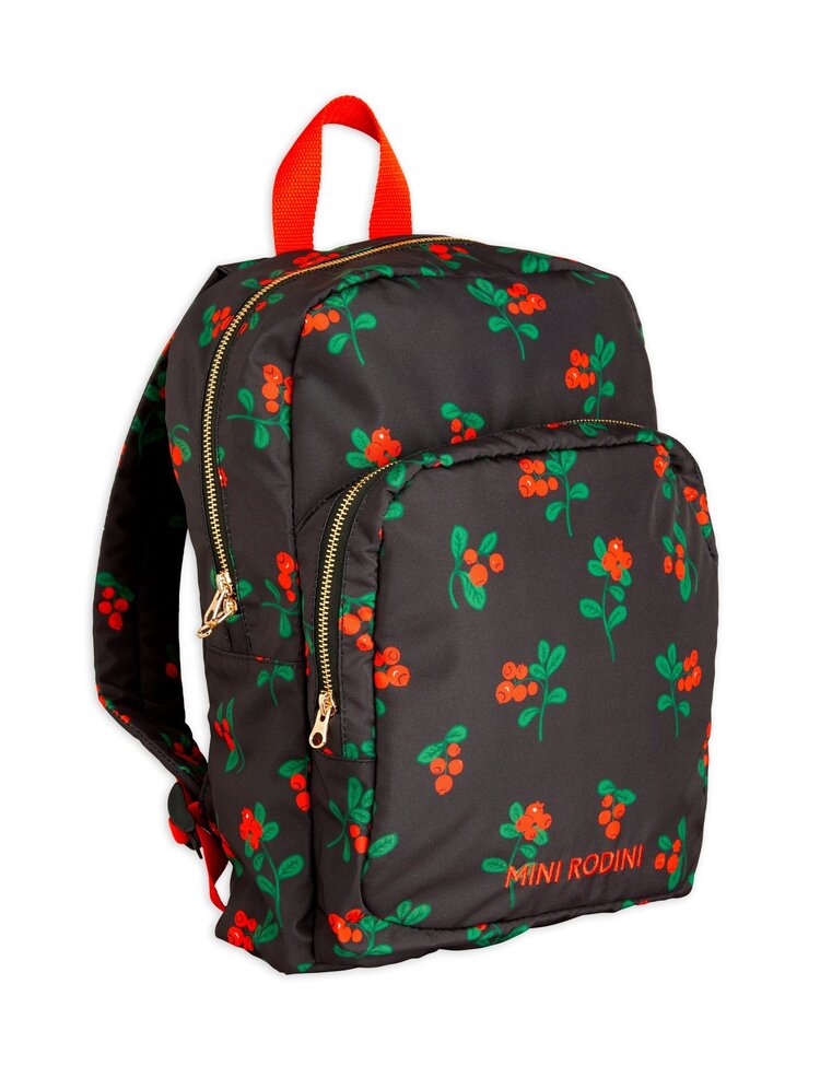 Mini Rodini Lingonberries aop backpack