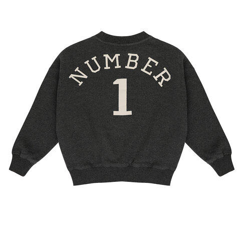 Jenest Bird NR1 Sweater - Dark Gray Melange