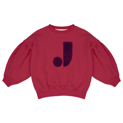 Jenest Balloon Sweater - Cherry Bordeaux
