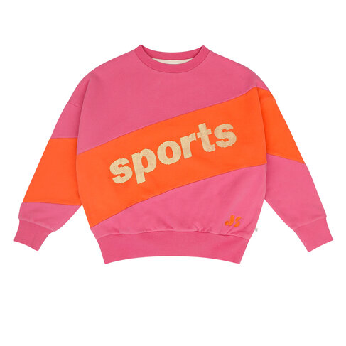 Jenest Sammy Sports Sweater - Fuchsia Pink