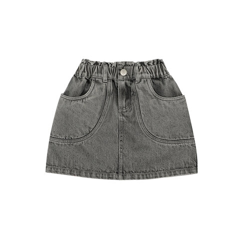 Jenest Uma Denim Skirt - Grey Wash
