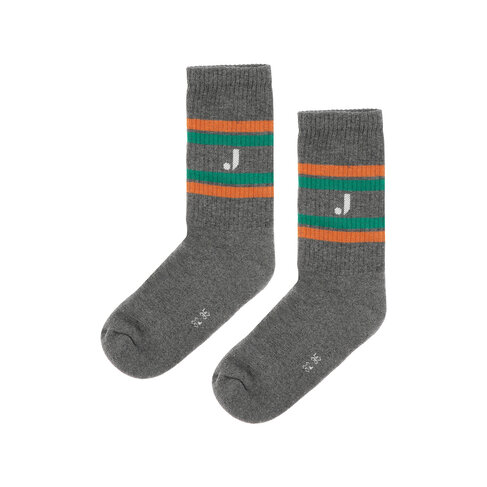 Jenest J Sport Socks - Dark Grey Melange