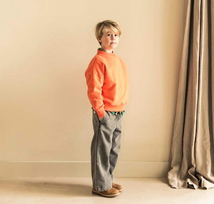 Jenest Bird NR1 Sweater - Bright Orange