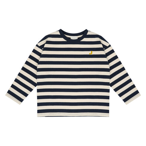 Jenest Moos Oversized Ls T-shirt - Stripe