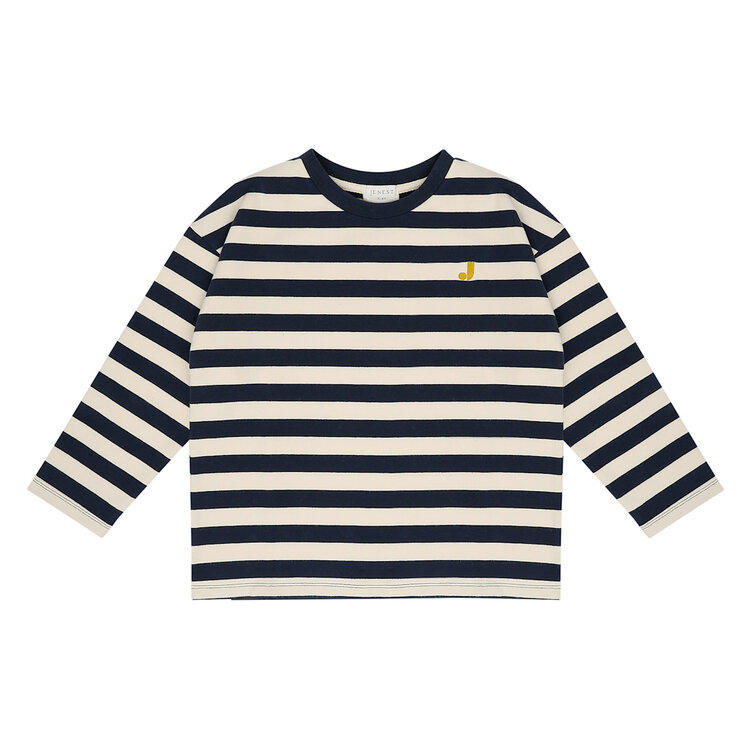 Jenest Moos Oversized Ls T-shirt - Stripe