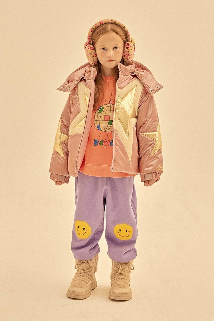 Jelly Mallow Disco Ball Pigment Sweatshirt