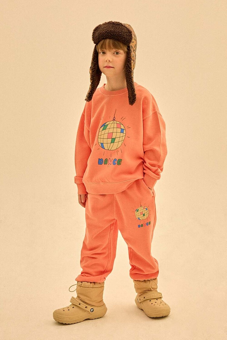 Jelly Mallow Disco Ball Pigment Sweatshirt