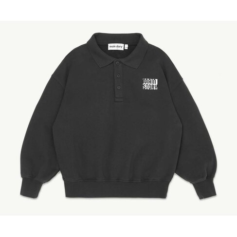 Main Story UK Polo Sweatshirt - Phantom Fleece