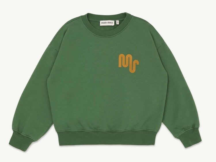 Main Story UK Bubble Sweatshirt - Duck Egg Fleece