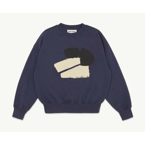 Main Story UK Bubble Sweatshirt - Graystone Blue Fleece