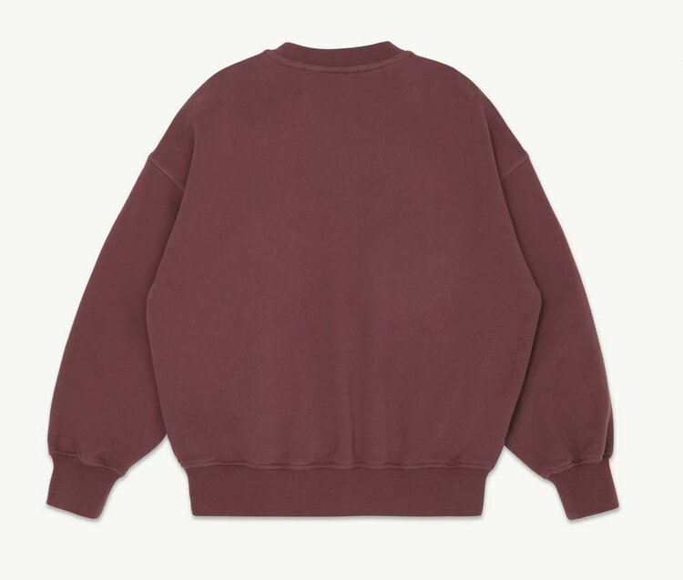 Main Story UK Crew Sweatshirt - Burgundy Fleece