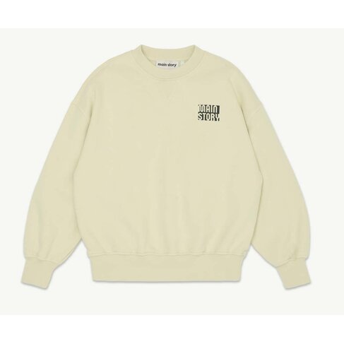 Main Story UK Crew Sweatshirt - Birch Fleece