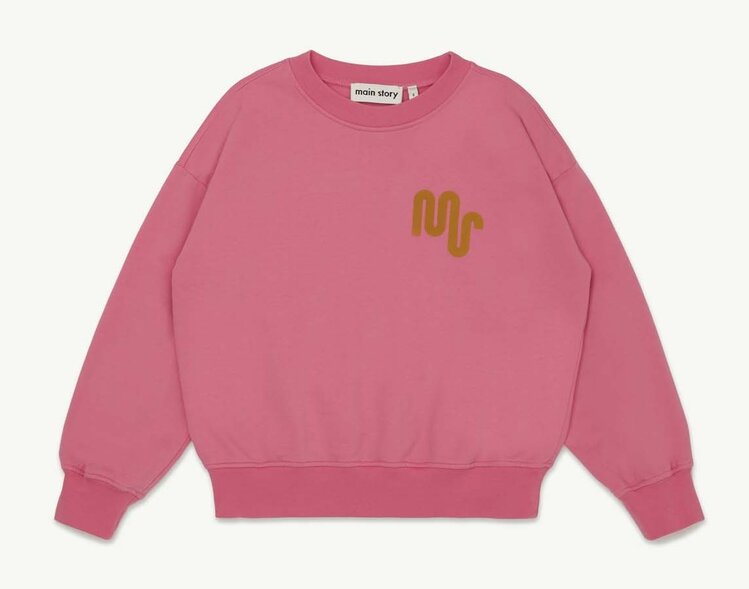 Main Story UK Bubble Sweatshirt - Pink Lemonade Fleece