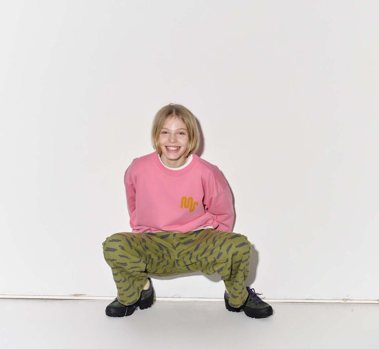 Main Story UK Bubble Sweatshirt - Pink Lemonade Fleece