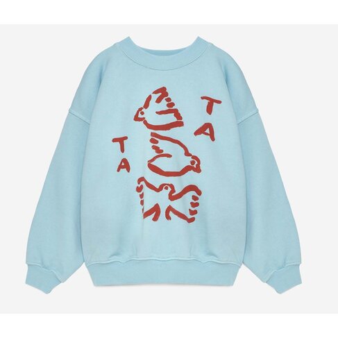 True Artist Sweatshirt no07 Blue Glow