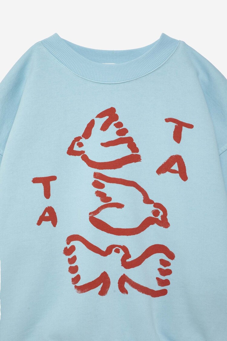 True Artist Sweatshirt no07 Blue Glow