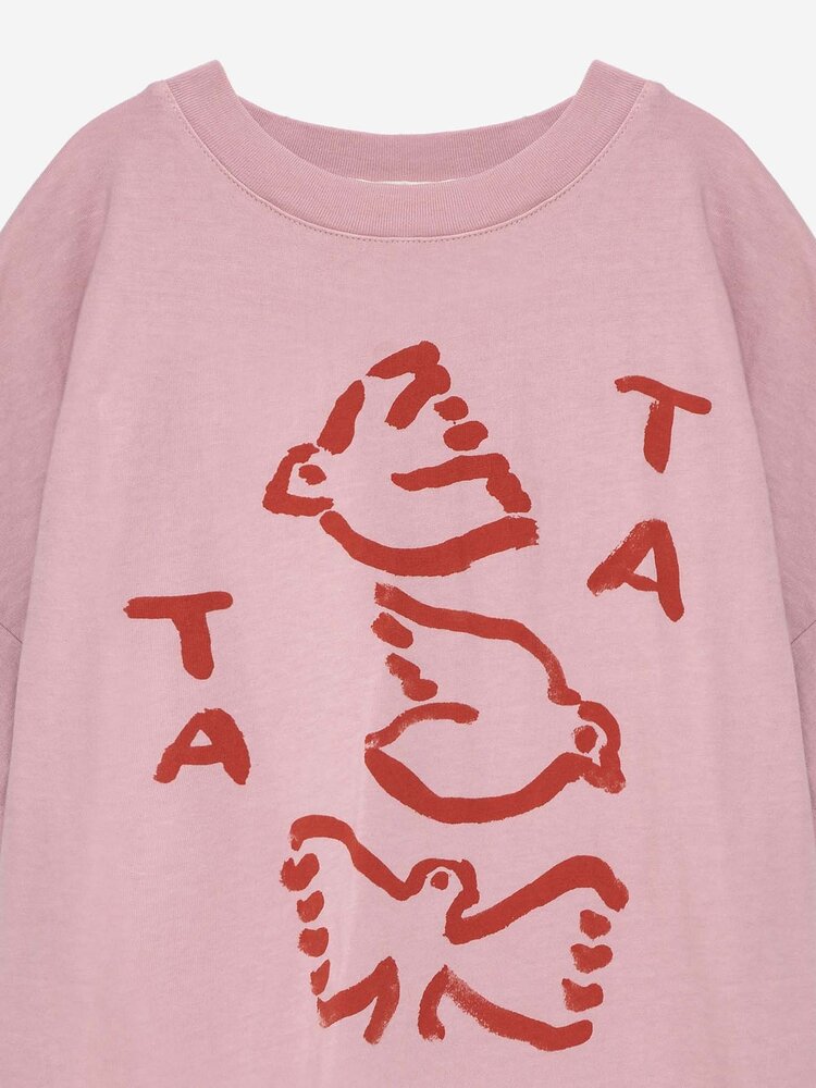 True Artist T-shirt no17 Dusty Pink