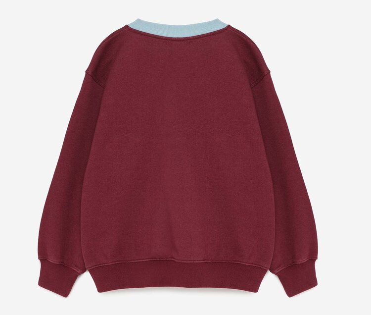 True Artist Sweatshirt no09 Burgundy Red