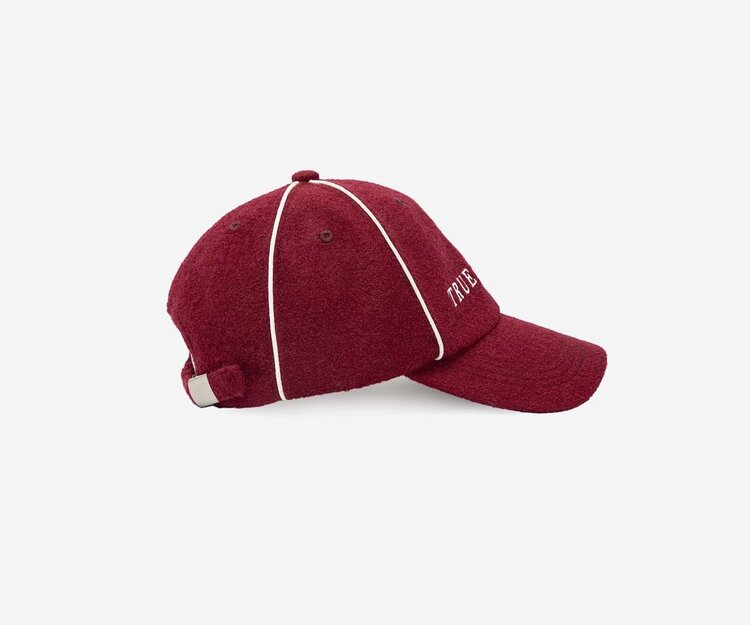 True Artist Cap no01 Burgundy Red