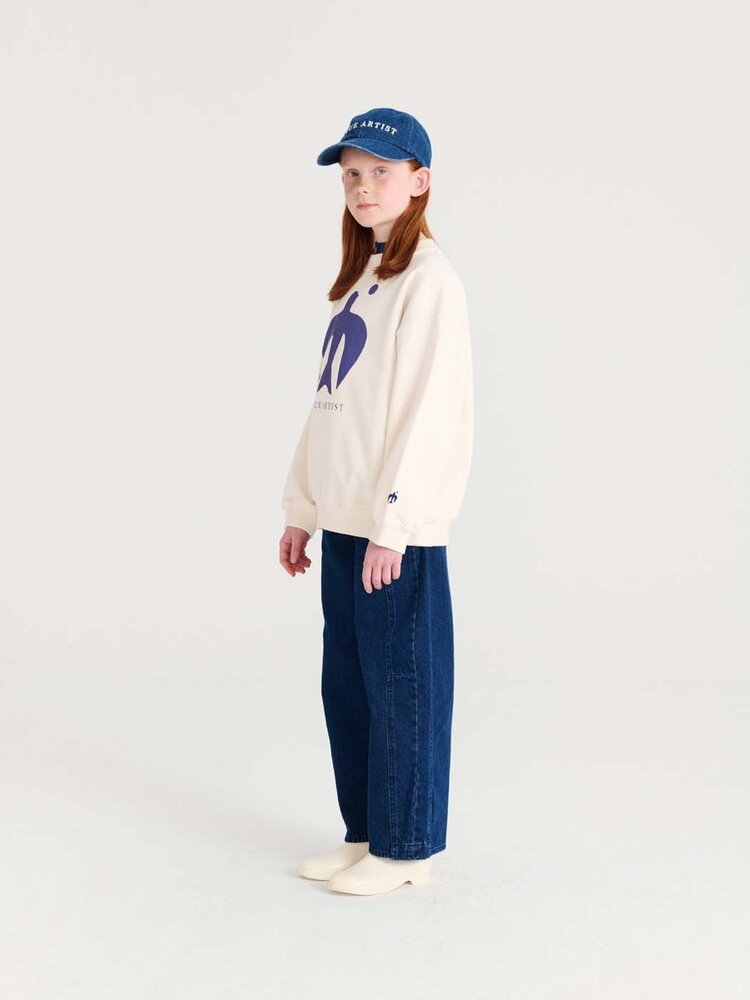 True Artist Sweatshirt no07 Ivory White