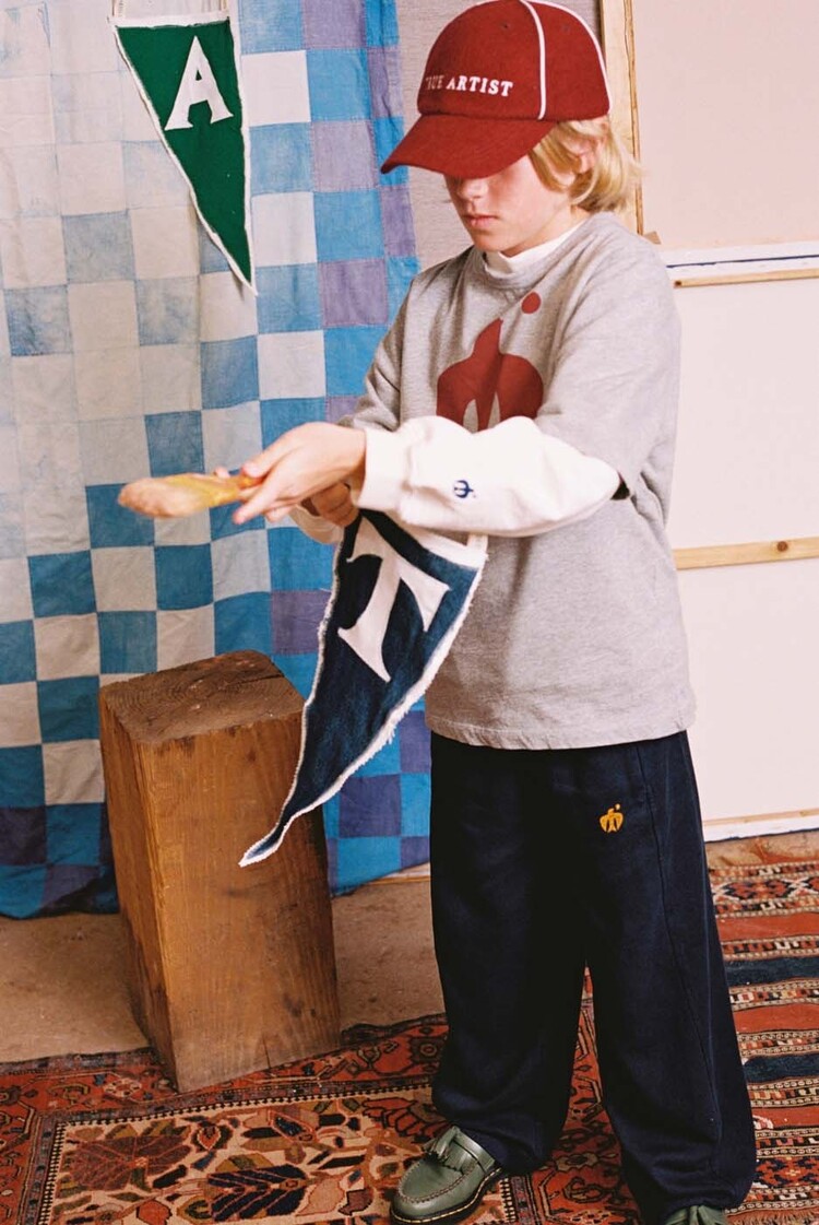 True Artist  T-shirt no05 Melange Grey