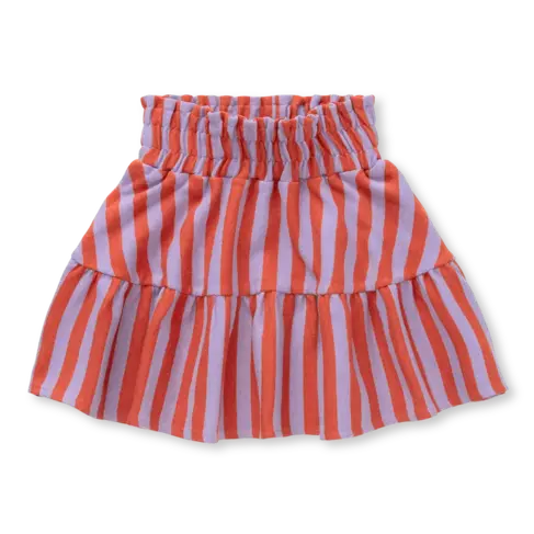 Sproet & Sprout Smock Skirt Stripe Lavender